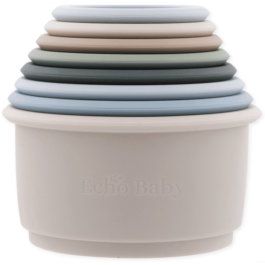 Echo Baby Silicone Stacking Cups