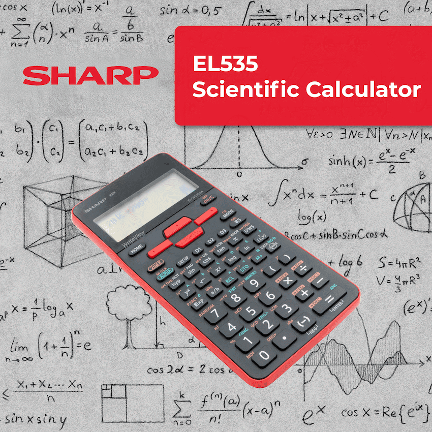 Sharp EL535 Scientific Calculator thumbnail 18