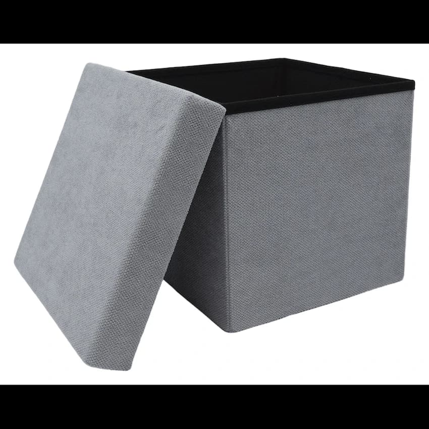 Sophie Round Storage Stool with Wooden Legs thumbnail 23