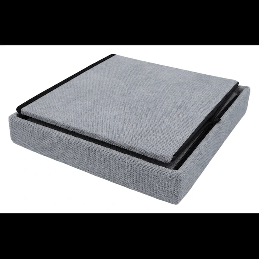 Sophie Round Storage Stool with Wooden Legs thumbnail 24