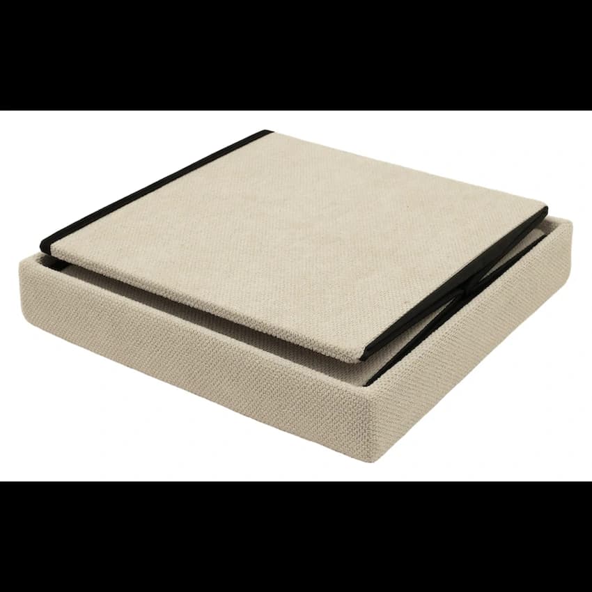 Sophie Round Storage Stool with Wooden Legs thumbnail 27