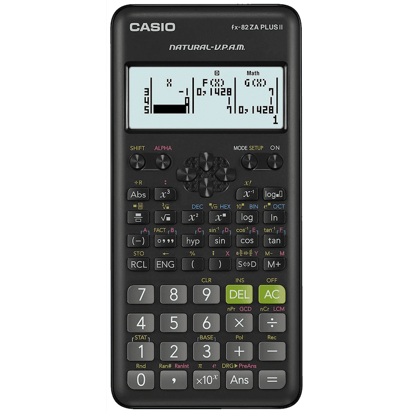Casio FX-82 ZA Plus II Calculator thumbnail 3