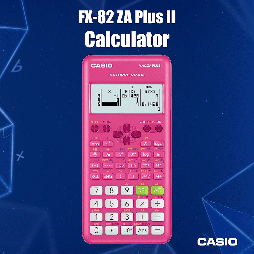 Casio FX-82 ZA Plus II Calculator thumbnail 18