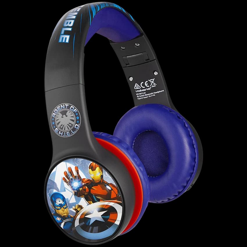 Marvel Avengers Bluetooth Headphones with dB Switch Function thumbnail 3