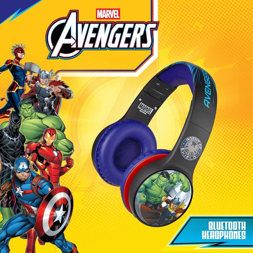 Marvel Avengers Bluetooth Headphones with dB Switch Function thumbnail 6