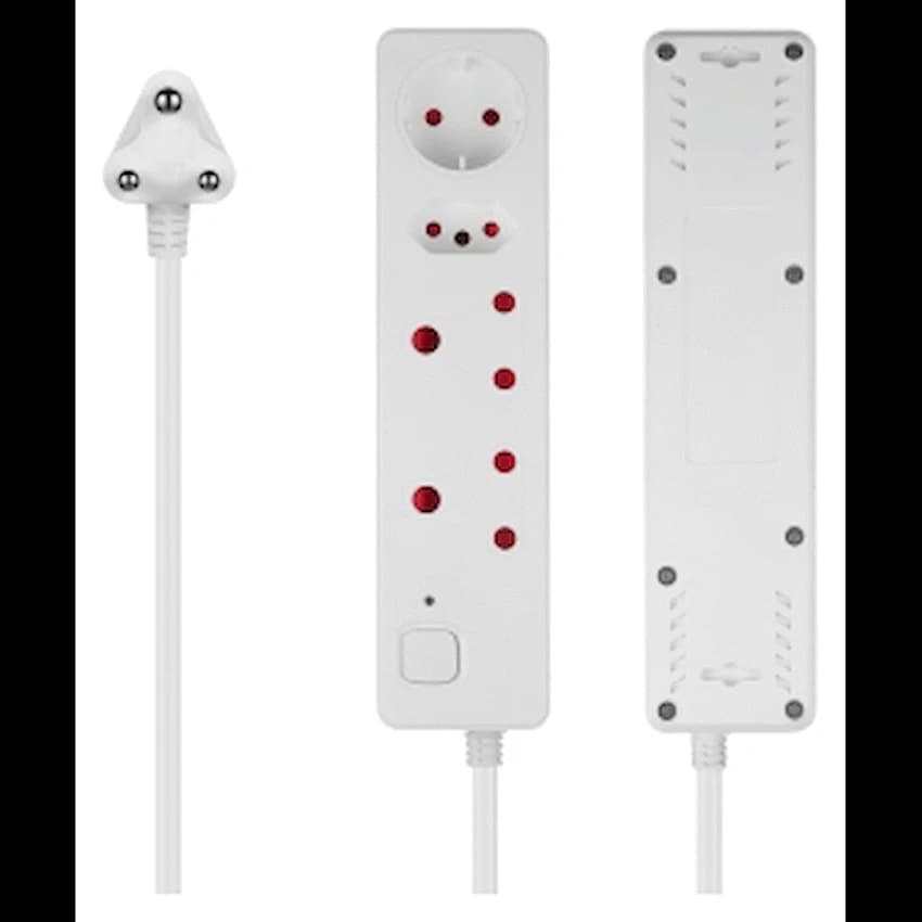 Nexon 4 Way Medium Surge Protected Multiplug 0.5M Black thumbnail 11