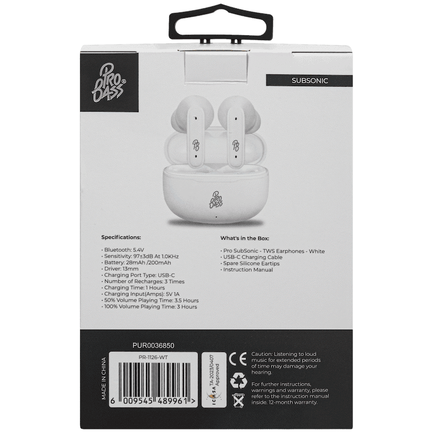 ProBass SubSonic TWS Earphone thumbnail 21