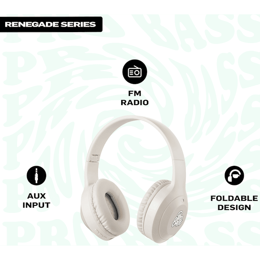 Pro Bass Renegade Series Bluetooth Headphone thumbnail 16