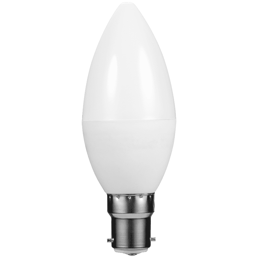 Switched 5w Candle LED Light Bulb B22 thumbnail 5