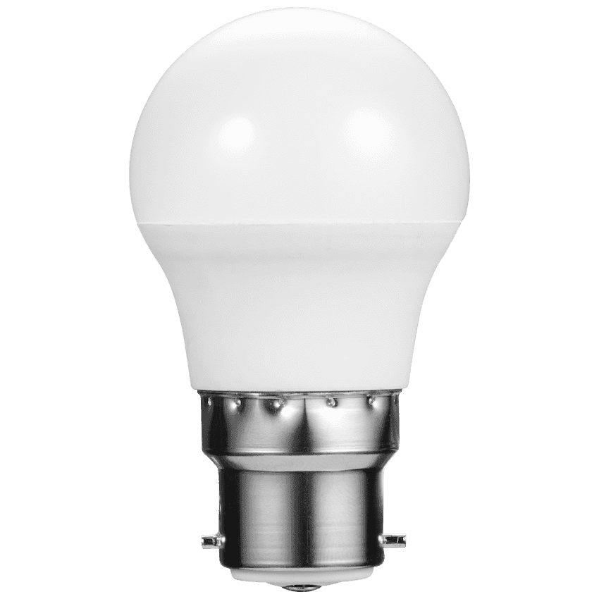 Switched 5w Golf Ball LED Light Bulb B22 thumbnail 4