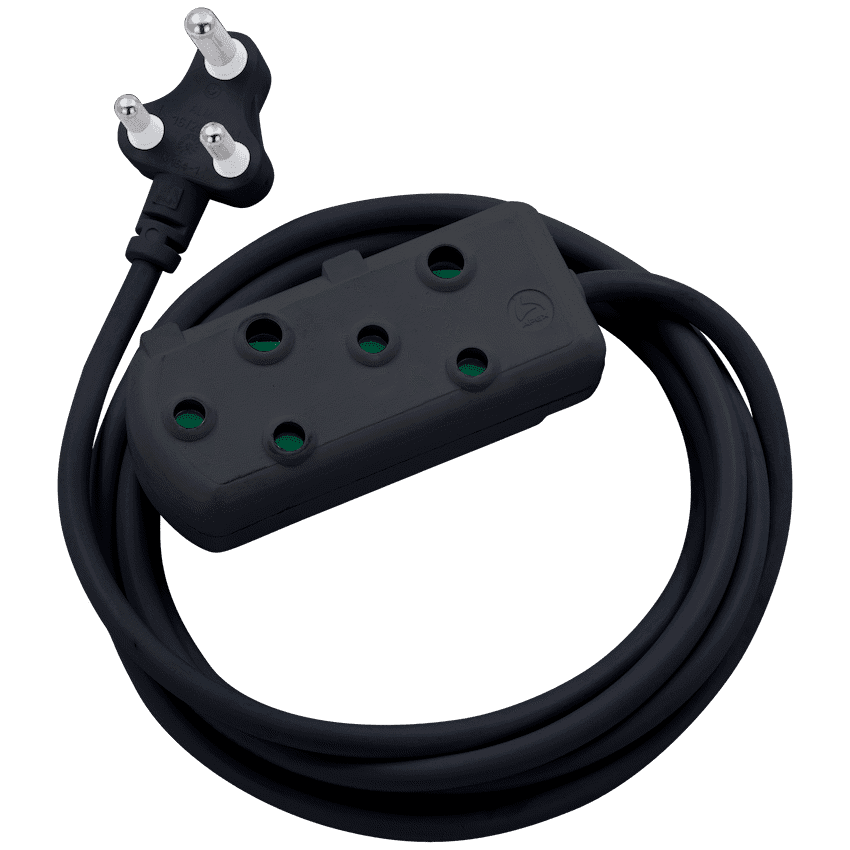 SWITCHED Light DUTY Side by Side (SBS) EXTENSION LEADS 10M