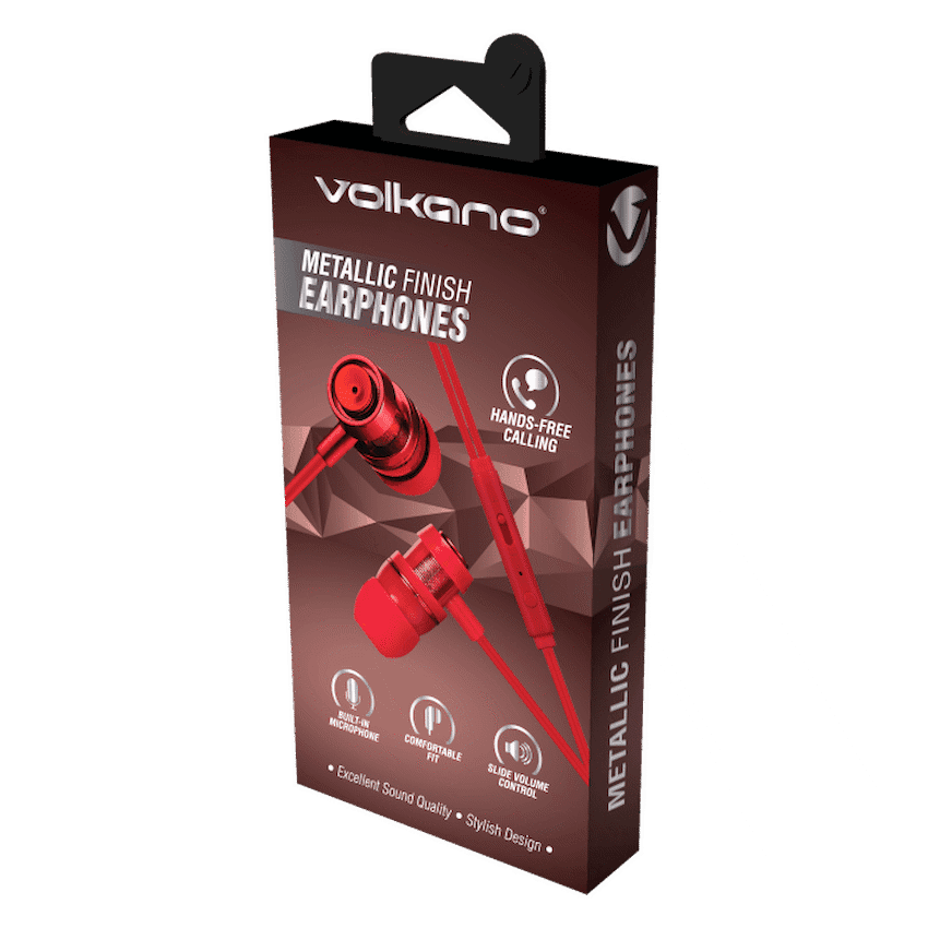 Volkano Alloy Series Metal Earphone thumbnail 5