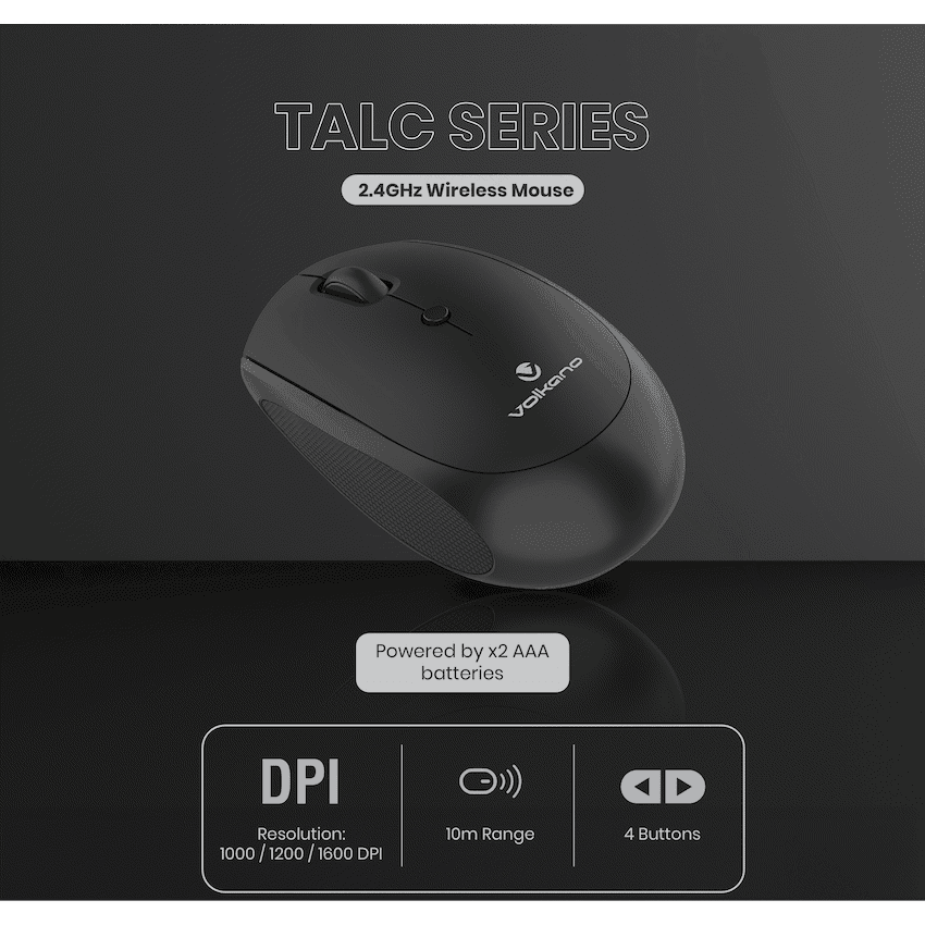 Volkano Talc Wireless Mouse thumbnail 2
