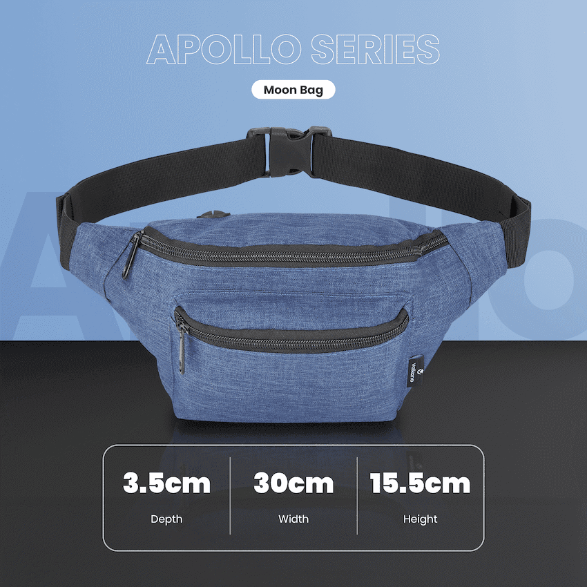Volkano Apollo Moon Bag Navy thumbnail 6