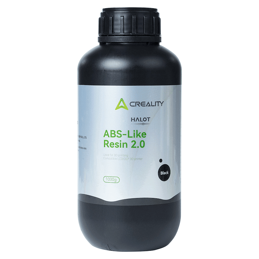 Creality ABS Resin 1kg Plastic Bottle – Black