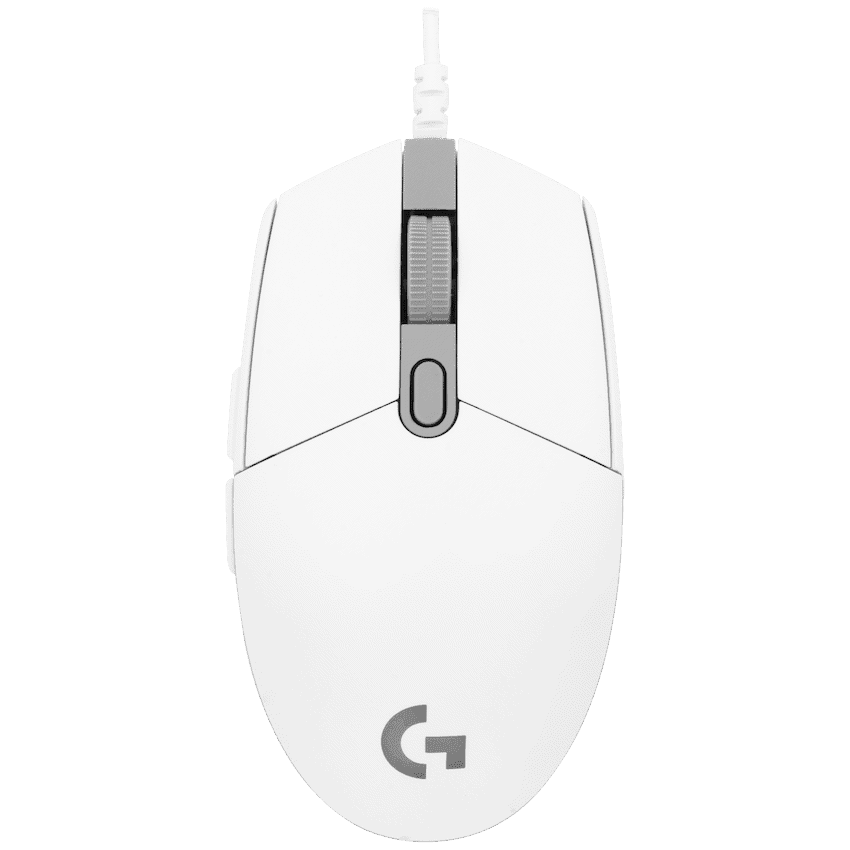 Logitech(R) G203 Lightsync Gaming Mouse – White