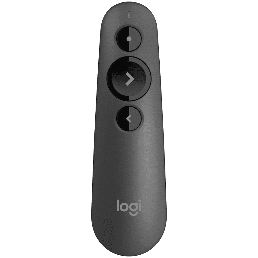 Logitech(R) R500s Laser Wireless Presentation Remote – Graphite
