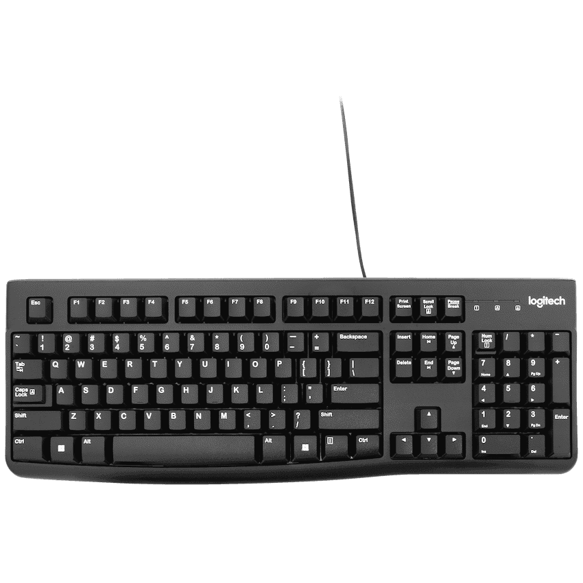 Logitech(R) K120 Corded Keyboard –  – USB