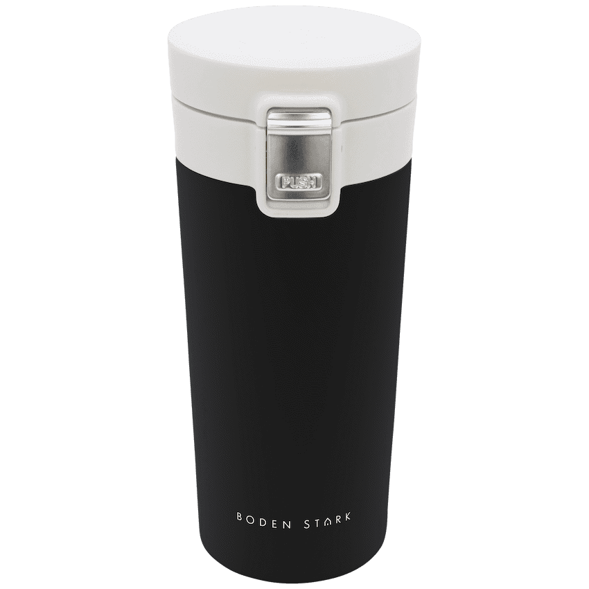 Boden Stark 380ml Travel Mug – Black