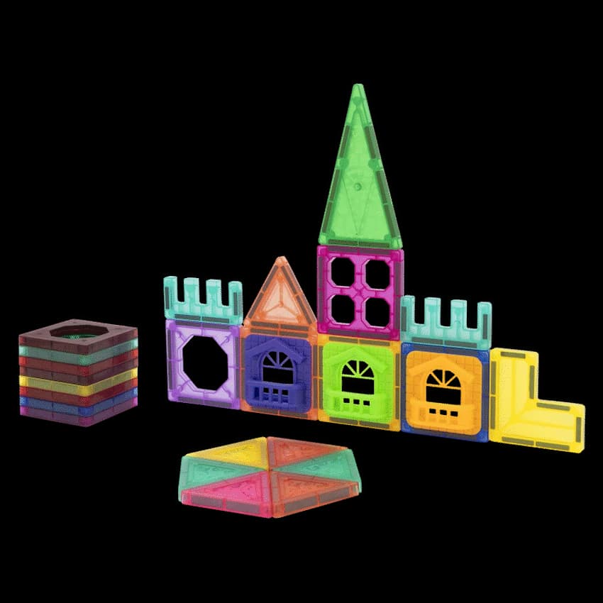 30 Magnetic Tiles and Windows