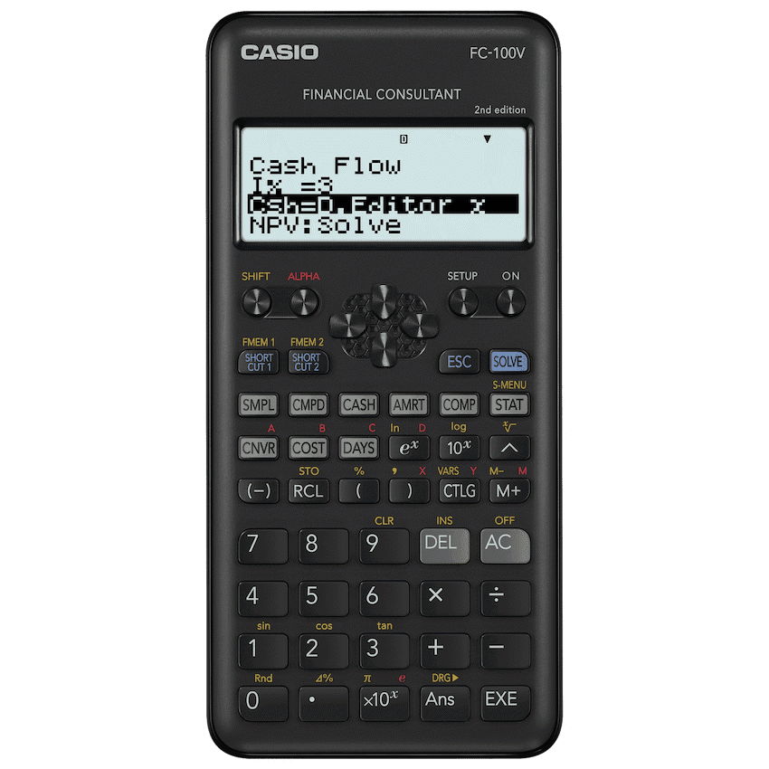 Casio FC 100V Financial Calculator
