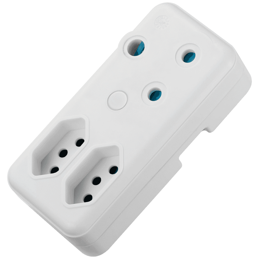 Ellies 3-Way Adaptor – White
