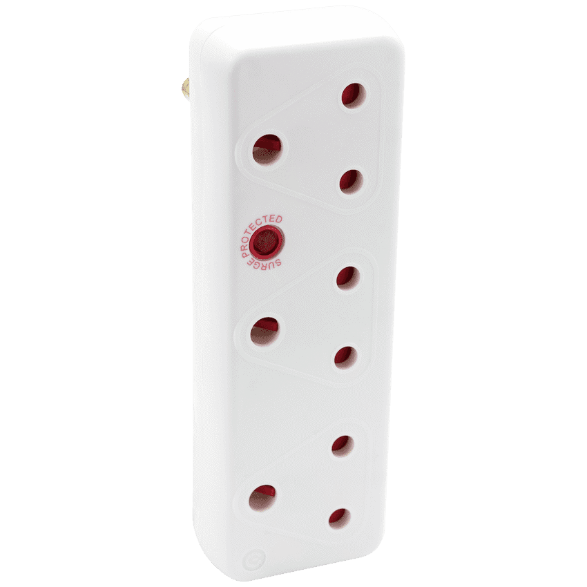 Ellies 3-Way Medium Surge Adaptor – White