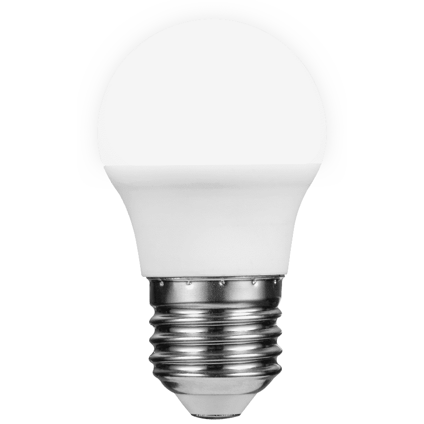 Ellies 5w G45 Residential Golfball Stick Bulb E27 CW