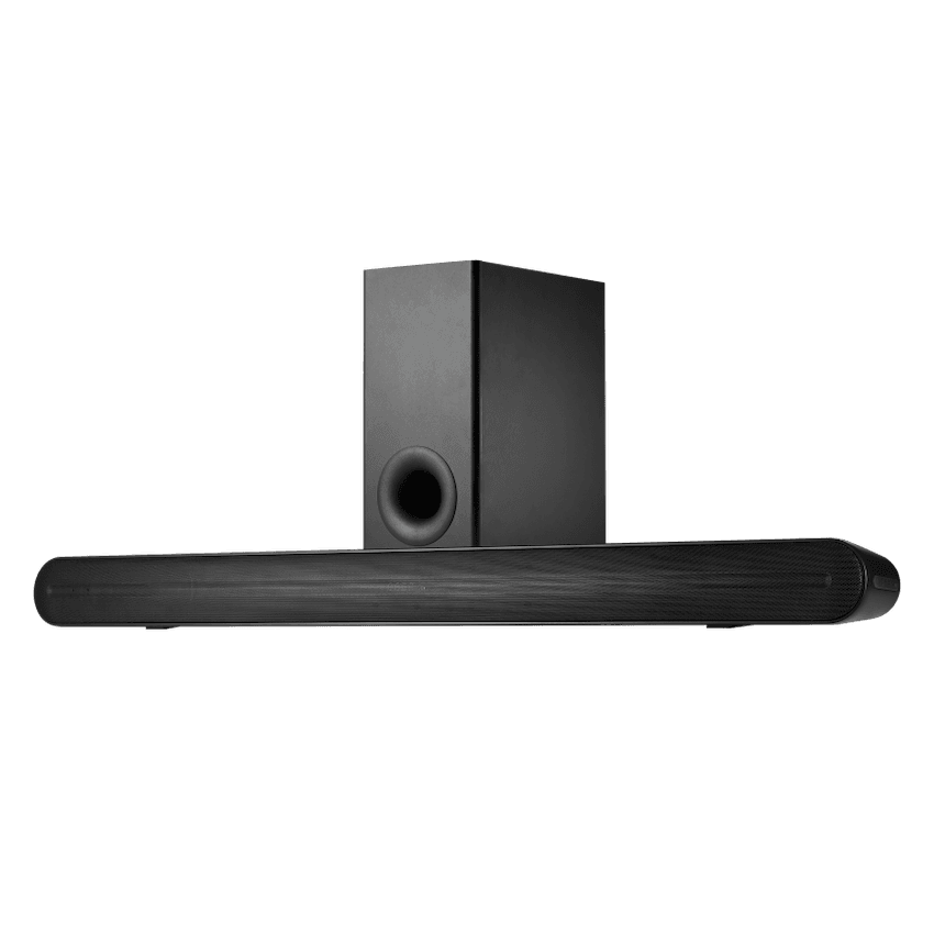 Gibson Clarke Cambridge Series 2.1 160w Soundbar with Wireless Subwoofer – Black