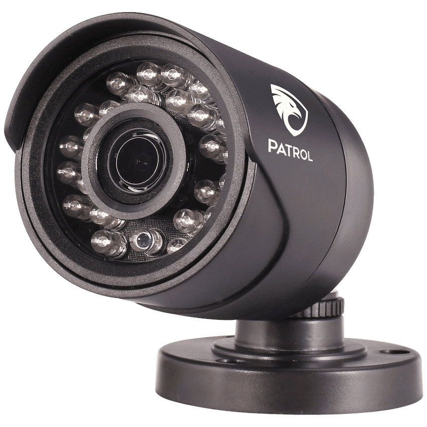 Patrol 1080P Bullet Camera – Black