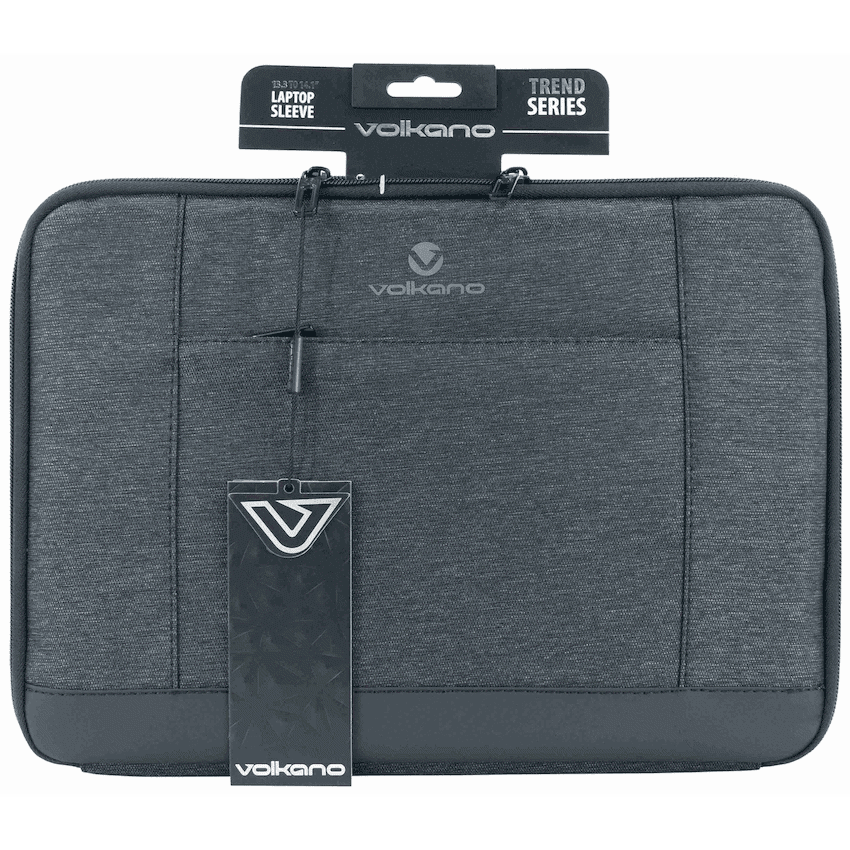 Volkano Trend Series 13.3 to 14.1-Inch Laptop Sleeve – Grey