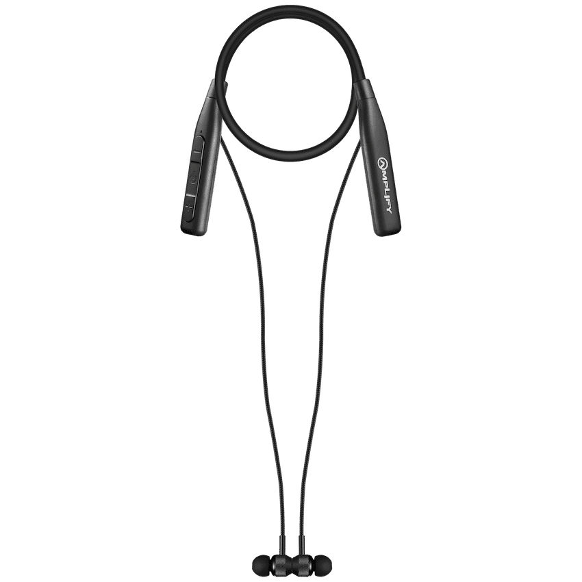 Amplify Cappella Series Bluetooth earphones with neckband – Black