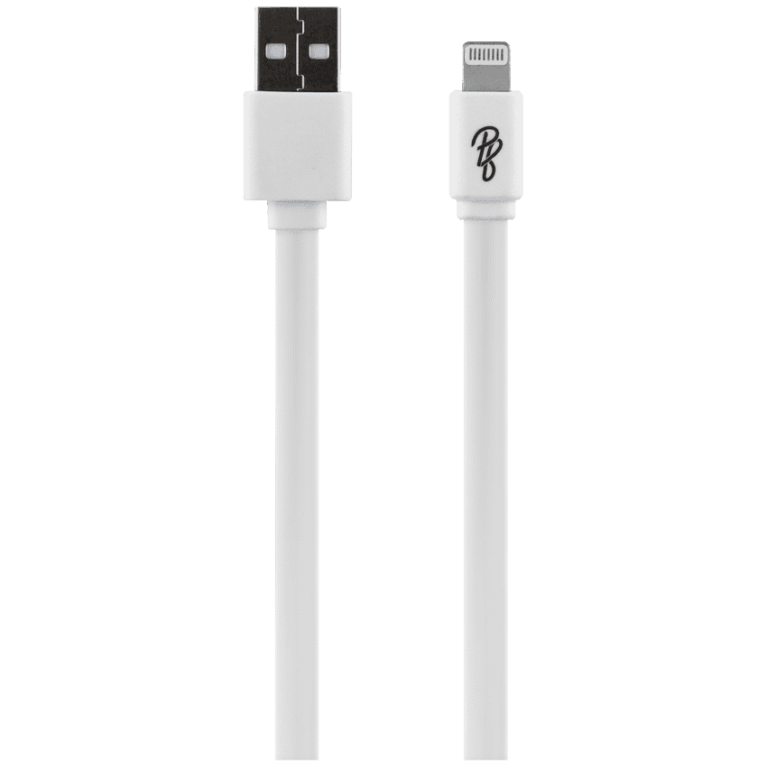 Pro Bass Energize Series Packaged Lightning Cable 1m – White