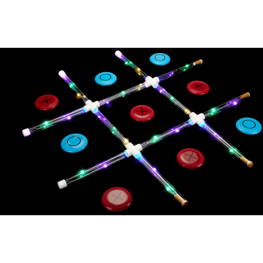 Quest Light-Up Tic-Tac-Toe – Multi