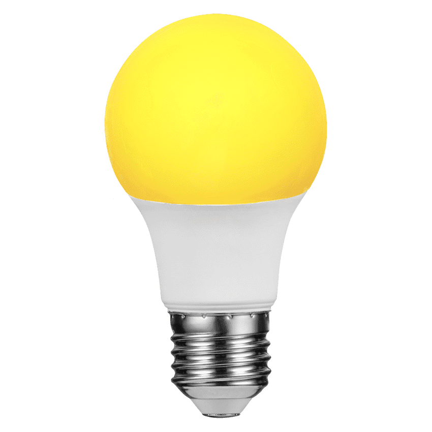 Switched 7w A60 LED Insect Lamp E27