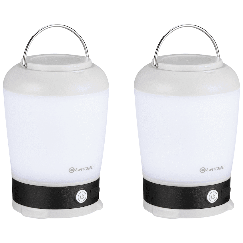 2x Stella Rechargeable Camping Lantern