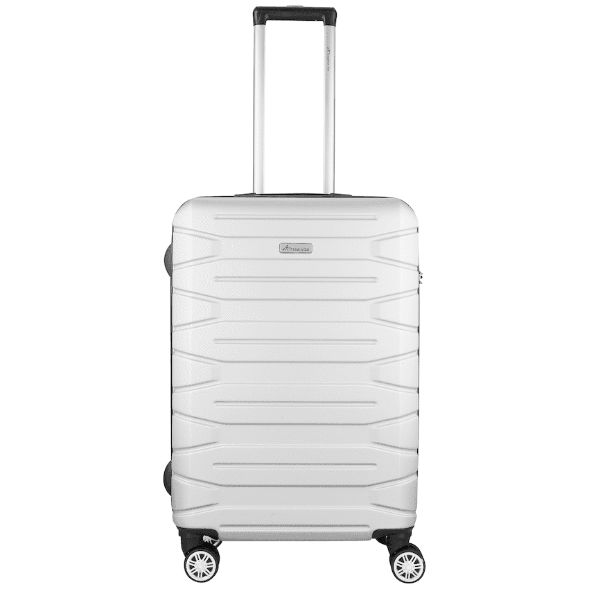Travelwize Cabana ABS 4-Wheel Spinner 65cm Luggage – Platinum