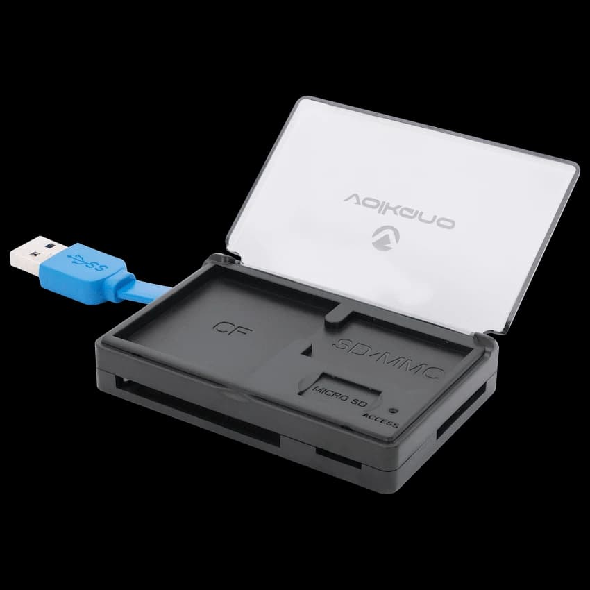 Volkano Reader Series USB 3.0 Card Reader – Black