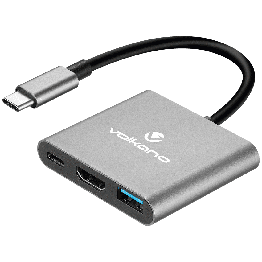 Volkano Expand series 3-in-1 Type-C Hub