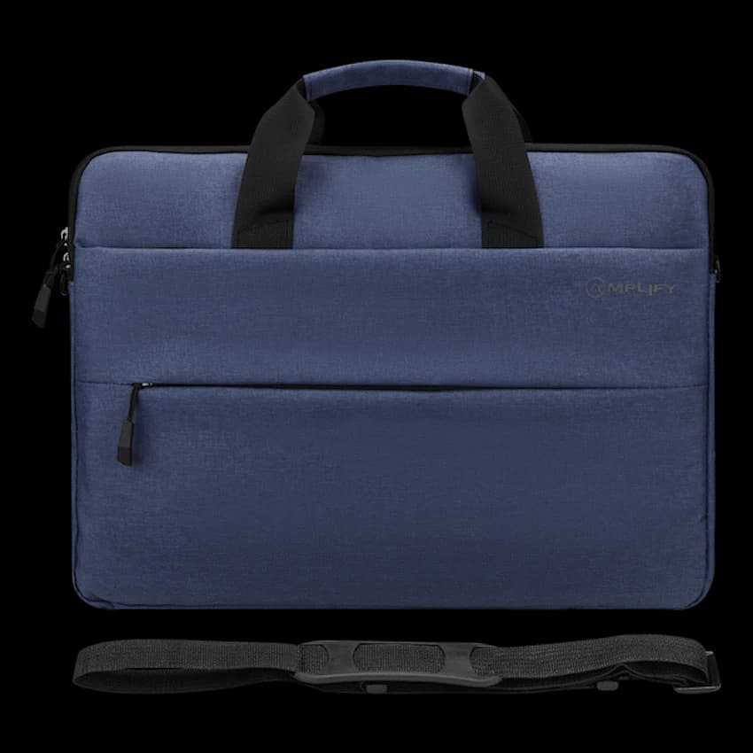 Amplify Cuba 15.6″ Laptop Shoulder Bag Black thumbnail 8