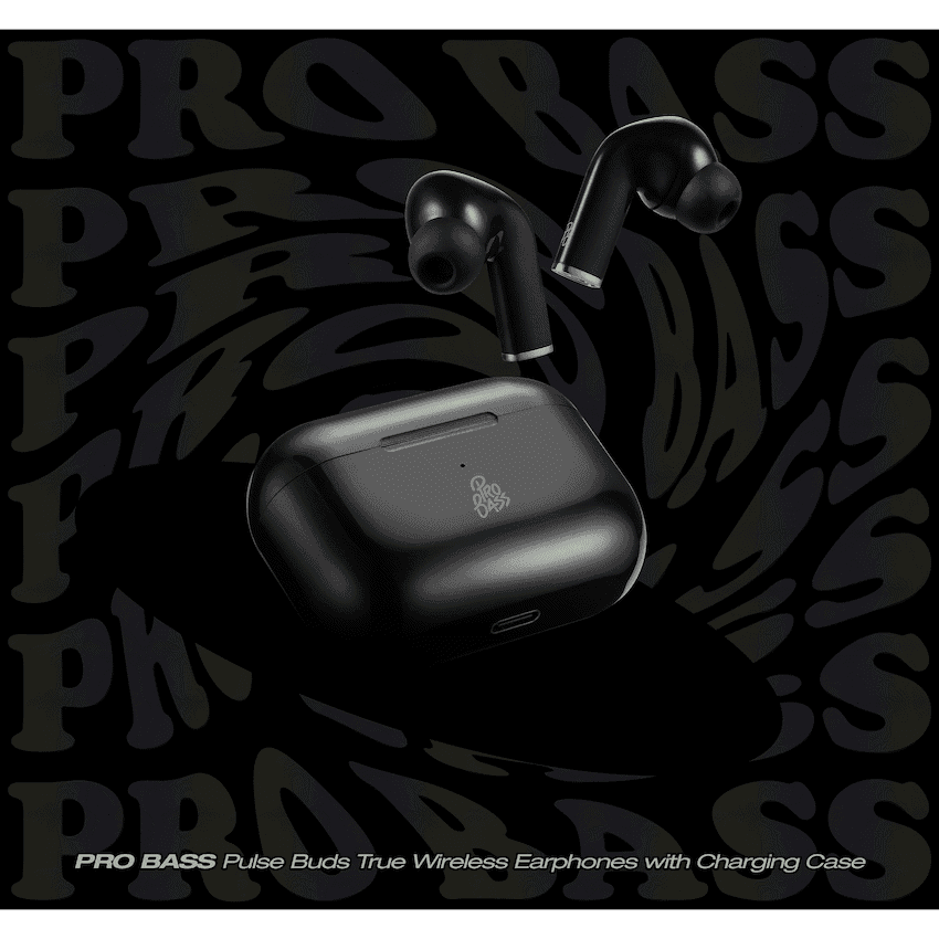Pro Bass Pulse Buds True Wireless Earphones with Charging Case thumbnail 3