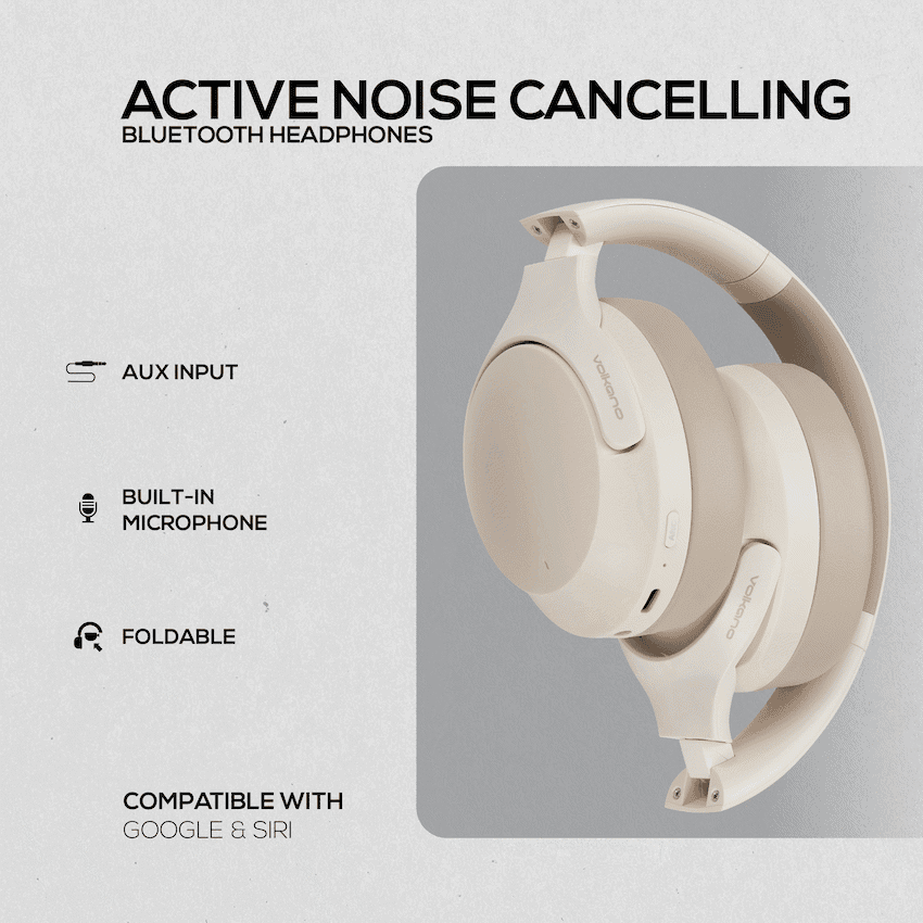Volkano Odyssey ANC Bluetooth Wireless Headphone thumbnail 9