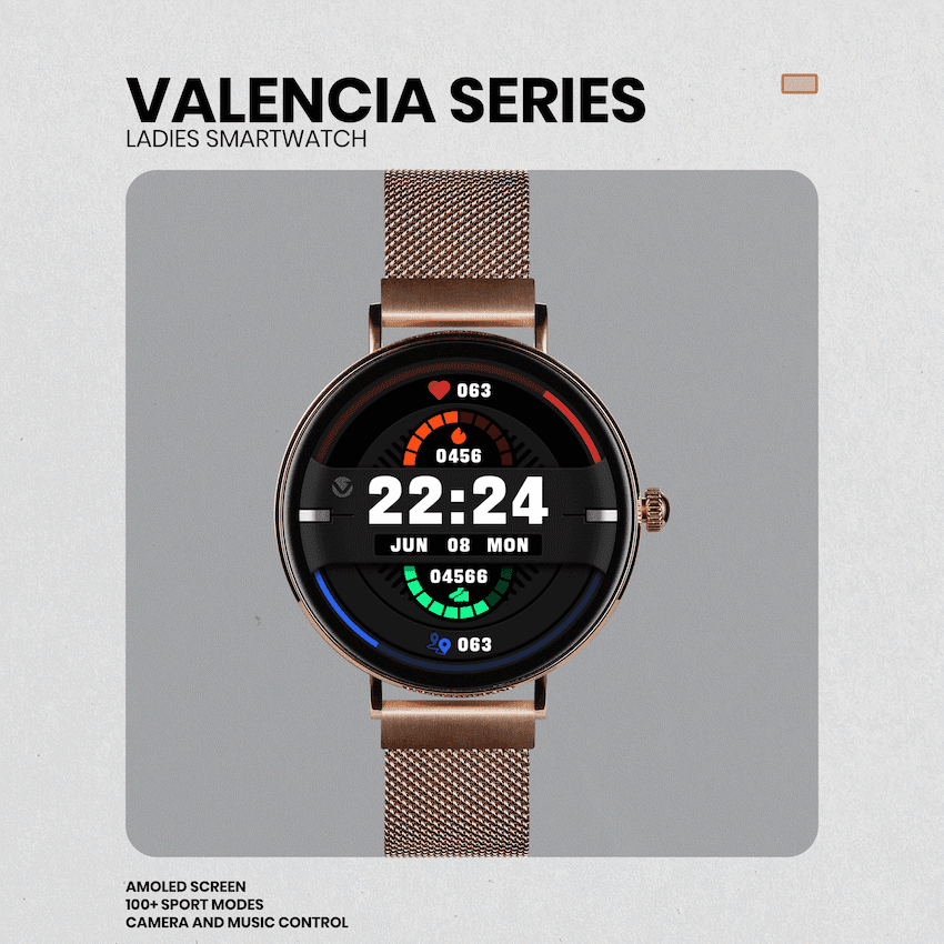 Volkano Valencia Series Ladies Smart Watch thumbnail 28