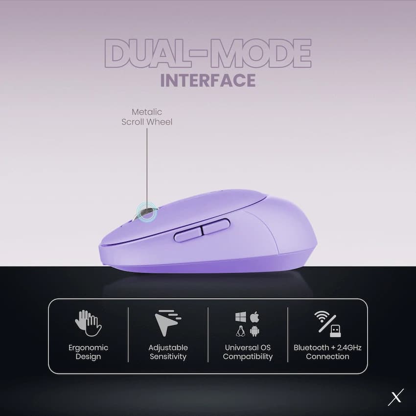 VolkanoX Crater Bluetooth Wireless Mouse thumbnail 22