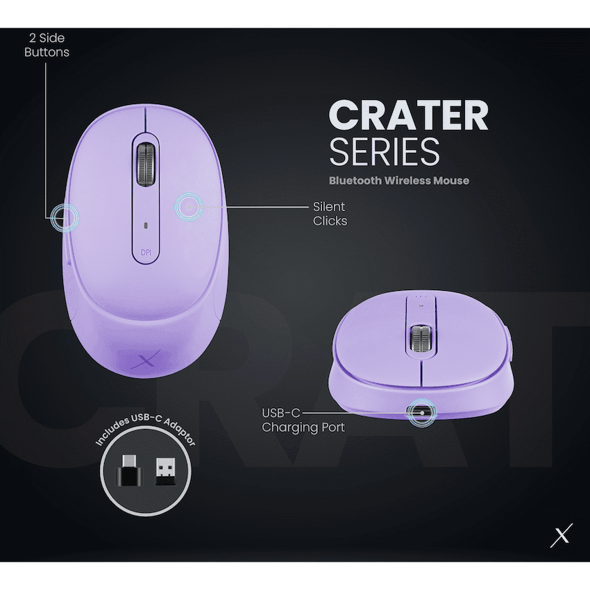 VolkanoX Crater Bluetooth Wireless Mouse thumbnail 23