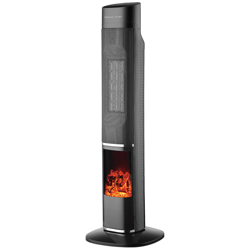 Boden Stark Fireplace Tower Heater