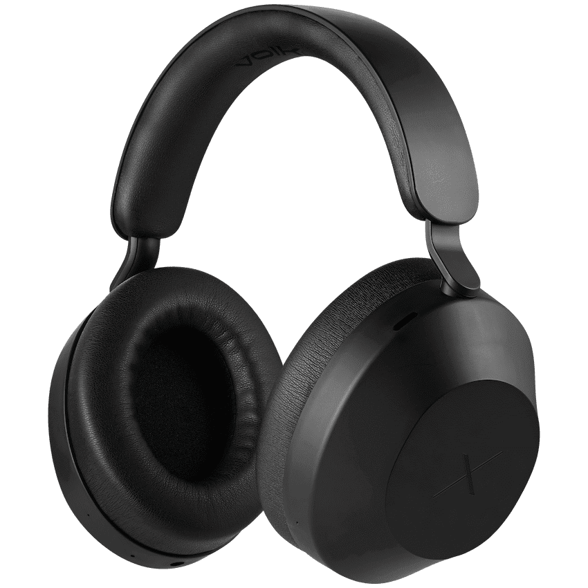 VolkanoX H400 Hybrid Active Noise Cancellation Headphones – Black