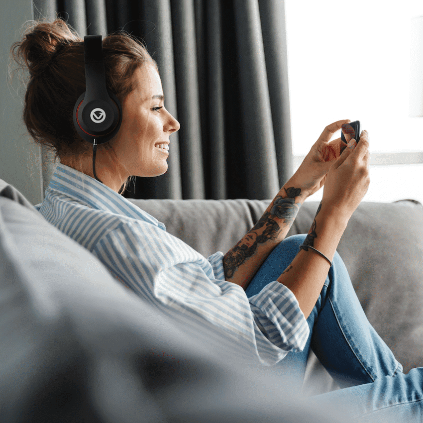 Volkano Falcon Headphones with Microphone thumbnail 5