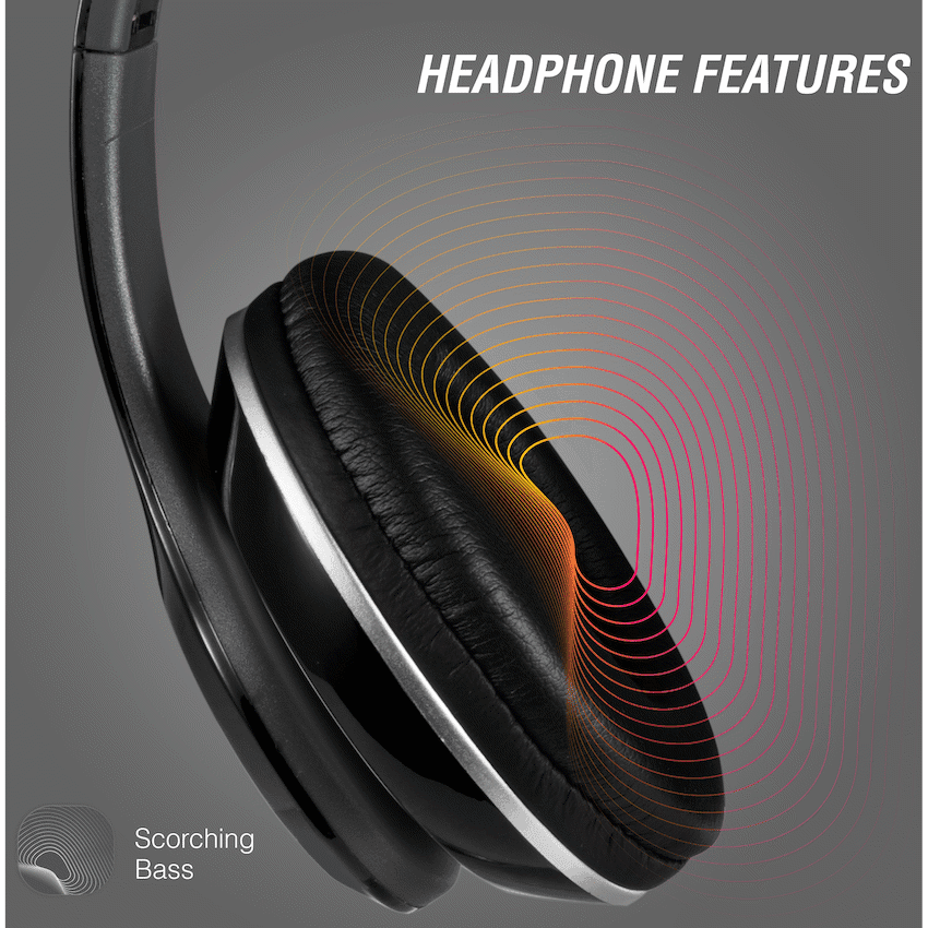 Volkano Falcon Headphones with Microphone thumbnail 4