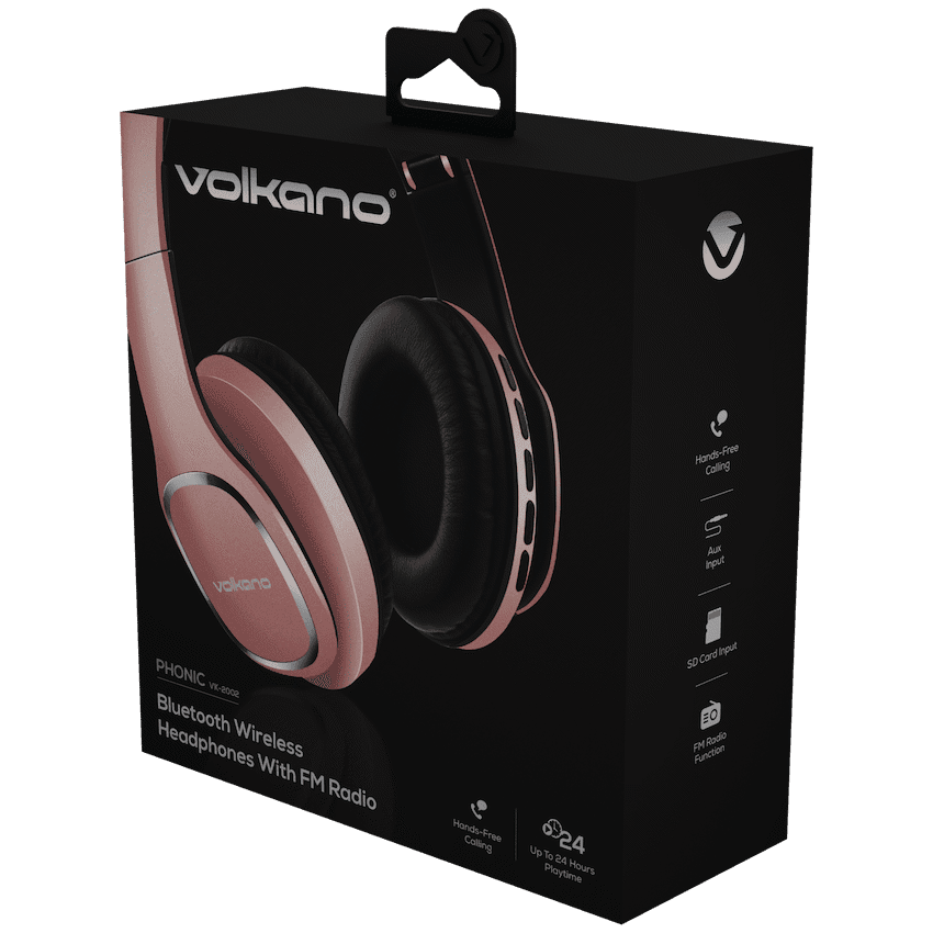 Volkano Phonic Series Bluetooth Full Size Headphones thumbnail 18